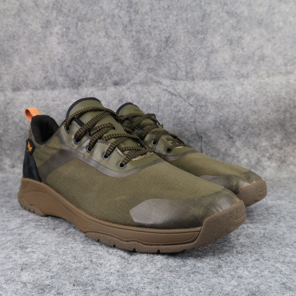 Teva Shoes Mens 10 Sneakers Gateway Low Athletic Hike Walk Outdoor Sport Green
